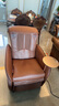 傲勝（OSIM）【國家補貼15%】按摩沙發(fā)椅百變小天后家用按摩沙發(fā)椅全身按摩OS-8211P七夕節(jié)禮物送男女朋友實用 馬鞍棕 曬單實拍圖