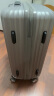 新秀丽（Samsonite）行李箱时尚竖条纹拉杆箱旅行箱拿铁咖20英寸登机箱GU9*13001 实拍图