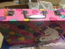 凯蒂卡乐（KIDDYCOLOR）135件双层礼盒绘画套装（梦幻独角兽）儿童画画工具小学生水彩笔美术六一儿童节礼物 实拍图