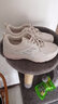 斯凱奇（Skechers）女鞋2025夏季新款運(yùn)動(dòng)鞋休閑鞋軟底網(wǎng)面透氣跑步鞋輕便減震媽媽鞋 自然色（建議拍小一碼） 38 曬單實(shí)拍圖