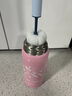 CCKO杯刷長(cháng)柄奶瓶刷家用海綿頭清潔刷子玻璃杯保溫杯無(wú)死角洗杯子神器 粉色【1支】 曬單實(shí)拍圖