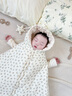 睡眠北鼻嬰兒披風(fēng)斗篷秋冬外出寶寶斗篷兒童披肩男女幼兒防風(fēng)外套加厚擋風(fēng) 尤拉花語-加厚夾棉斗篷 曬單實(shí)拍圖