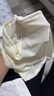 小三月新生嬰兒衣服夏天薄款上衣0-1歲半男女寶寶夏季長(zhǎng)袖莫代爾空調(diào)服 F2（黃+白）2件 73碼，16-18斤寶寶 曬單實(shí)拍圖