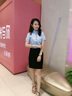 晨芙條紋襯衫女夏季時(shí)尚氣質(zhì)酒店服務(wù)員工作服職業(yè)襯衣收銀員接待工裝 3158單件藍條襯衫 S 建議80-90斤 曬單實(shí)拍圖