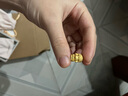 周生生 足金Charme串珠佛陀黃金轉(zhuǎn)運(yùn)珠男女情侶金珠88261C定價(jià) 曬單實(shí)拍圖