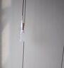 拓能 臥室床頭吊燈現(xiàn)代簡約輕奢創(chuàng)意吊線燈餐廳吧臺網(wǎng)紅個性水晶吊燈 J款-6657/送LED光源 曬單實拍圖
