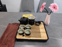 浣熊日記客廳擺設防真花餐桌花擺花茶幾假花仿真花花束裝飾花茶幾裝飾擺件 粉色星口瓶扶郎花 曬單實(shí)拍圖