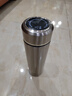 ihold 保溫杯316不銹鋼測溫男女便攜水杯泡茶杯子團購禮品定制logo刻字 316【禮盒】-鋼本色500ml 曬單實(shí)拍圖