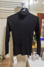 AESZ高端品牌羊絨衫女100%山羊絨高領(lǐng)修身內搭針織秋冬毛衣套頭打底衫 黑色 M 【建議95-110斤左右】 曬單實(shí)拍圖