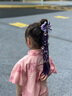 清尋庫洛米兒童假發(fā)麻花辮子發(fā)圈甜酷拳擊辮皮筋小女孩高馬尾頭繩發(fā)飾 蝴蝶結(jié)+假發(fā)辮【模特同款】 曬單實(shí)拍圖