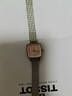 天梭（TISSOT）【官方授權(quán)店】 瑞士手表 小可愛系列小方表樂愛1853石英女表 銀色小方表T058.109.11.036.00 曬單實(shí)拍圖