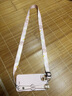 優(yōu)蕾絲 蘋(píng)果15手機殼iphone15ProMax腕帶斜跨背帶Plus全包保護硅膠套防摔軟殼女款新款 【櫻花粉】+全屏鋼化膜+掛繩 【蘋(píng)果15 Plus】型號 曬單實(shí)拍圖