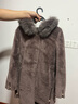 雪中飛鵝絨羽絨服男款爸爸裝2024新款加厚保暖內(nèi)膽可拆卸冬季外套中長款 藏青色 L (175) 曬單實拍圖