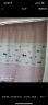 一居尚品 窗帘儿童房遮光女孩半帘公主风短帘飘窗定制小鱼粉色1.7高2.0米 实拍图