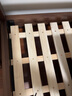 MUJI【設計師系列】實(shí)木高靠背床 WN 黑胡桃風(fēng)格 家具 加大雙人 長(cháng)215*寬189*高94cm 曬單實(shí)拍圖