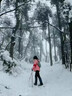 RINDU戶外登山防雪鞋套防沙防水護(hù)腿徒步裝備男女通用雪套綁腿保暖腳套 藍(lán)色 M碼(建議鞋碼37-39) 曬單實(shí)拍圖