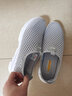 回力休閑鞋男 懶人網(wǎng)鞋男透氣一腳蹬休閑鞋男士網(wǎng)面鞋 WL(AB)-0029 淺灰 40 曬單實(shí)拍圖