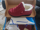 鮟鱇 冬季羊毛女鞋老北京布鞋女棉鞋中老年加絨保暖媽媽鞋奶奶休閑棉靴 78920 紅色 38（240）  曬單實(shí)拍圖
