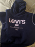 Levi's李維斯兒童加絨運動(dòng)套裝童裝衛衣冬季男童 深靛藍 120 /60 【建議身高110-116cm】 曬單實(shí)拍圖