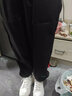 尚濤冰絲束腳休閑褲女夏季薄款速干褲寬松九分褲子顯瘦運(yùn)動(dòng)褲女 黑色褲子 M 建議80-100斤 曬單實(shí)拍圖