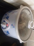 美味世家 煲湯鍋煲粥煮粥鍋電燉鍋隔水電燉盅養(yǎng)生鍋砂鍋石鍋燉煲沙鍋煨湯鍋具砂鍋陶瓷鍋?zhàn)仙板?2.5白適合2人用 曬單實(shí)拍圖