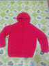 鴨鴨（YAYA）兒童輕薄羽絨服秋冬寶寶男女童洋氣中大童短款童裝連帽外套DY 紅色 160 曬單實(shí)拍圖