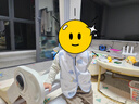 舒貝怡嬰兒衣服馬甲春秋款兩面穿男女童裝背心寶寶坎肩馬夾上衣藍(lán)100CM 曬單實(shí)拍圖