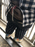 贏(yíng)一貝嬰幼兒加絨褲子男兒童夾棉加厚棉褲女童保暖運動(dòng)長(cháng)褲外穿洋氣衛褲 深灰色 100 曬單實(shí)拍圖