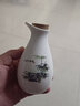 家柏飾（CORATED）燙酒溫酒壺仿古分酒器白酒家用陶瓷復(fù)古風(fēng)熱酒具中式家用老式酒瓶 乳白色 250ml竹影 250ml 曬單實(shí)拍圖