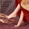 鉑吶苓秀禾婚鞋女秀禾服婚紗兩穿紅色新娘鞋2025年新款中式禮服敬酒婚鞋 紅色婚鞋【亮片珍珠】37碼 6cm 曬單實(shí)拍圖