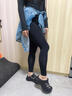 帛芮鯊魚(yú)褲女冰絲超薄涼感春夏季可外穿大碼瑜伽運動(dòng)打底褲九分緊身褲 曬單實(shí)拍圖