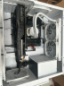 乔思伯（JONSBO）松果D41 MESH版白色 ATX机箱（双360冷排/ATX电源/Type-c Gen2 10Gbps+/垂直风道/长显卡） 实拍图