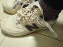 NEW BALANCEnb女鞋574 秋季新款運動(dòng)鞋網(wǎng)面透氣跑步鞋復古潮流休閑鞋子女 米白色/574系列偏小 37.5 (內長(cháng)240mm) 曬單實(shí)拍圖