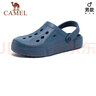駱駝（CAMEL）洞洞鞋涼拖沙灘鞋男女情侶款漂流鞋 A122533037，藍(lán)色，男 46 曬單實(shí)拍圖