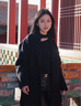 歌力思（ELLASSAY）【羊毛羊絨一手長(cháng)大衣】博主秋冬新款翻領(lǐng)短款系帶廓型毛呢大衣女 經(jīng)典黑 S 曬單實(shí)拍圖