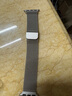 達梭適用蘋果手表表帶apple watch s10/9/8/se/ultra表帶不銹鋼米蘭尼斯男女腕帶磁吸高級ultra運動 星光色【新款】 40/41/42mm表盤通用 曬單實拍圖