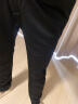 啄木鸟（TUCANO）休闲裤男商务休闲时尚西装裤弹力修身百搭裤子男装 黑色 32 实拍图