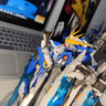 超新星ZZA 藍焰1/100 成品合金骨架 國創(chuàng  )機甲 拼裝模型玩具 ZZA 古斯  順豐 曬單實(shí)拍圖