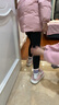 貓人兒童打底褲女童秋冬季加絨加厚保暖褲初高中女生鯊魚(yú)褲寶寶休閑褲 【2025新款  加絨加厚】黑色 150 （建議身高135cm-145cm） 曬單實(shí)拍圖