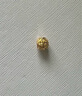 金小貅黃金轉(zhuǎn)運珠999足金車花珠圓珠路路通吊墜項鏈掛墜手串DIY隔珠 1g,車花圓珠【多退少補】 曬單實拍圖
