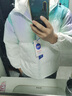 NASALIKE官方彩虹漸變棉服男女冬季潮流保暖防寒棉衣外套情侶款面包服棉襖 N09藍綠色 L (167-175cm 125-145斤) 曬單實(shí)拍圖
