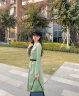 颜域绿色西装领连衣裙女士2024新款春装优雅气质高级感小香风裙子 绿色 M/38 晒单实拍图