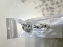 炫戴（XUANDAI）適用小米手環(huán)9表帶鏤空手鏈10小米8/7腕帶通用6NFC金屬快拆5淡金4磁吸夏天時尚智能3運動男女配件 星光白鏈式【金屬搭扣·鑲嵌小牛皮】 適用：小米手環(huán)7表帶·透明殼 曬單實拍圖