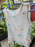 優(yōu)奇寶寶背心上衣夏季薄款嬰兒夏裝t恤純棉紗布衣服夏天女無袖小背心 曬單實拍圖