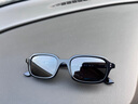 雷朋（RayBan）【2025春夏新品】雷朋枕形板材墨鏡男女窄框防曬太陽鏡0RB4455F 【偏光】667781黑色鏡框深灰色鏡片51mm 尺寸51 曬單實拍圖