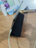 毕亚兹 适用苹果iPad Mini5保护套 迷你4代7.9英寸平板电脑保护壳 防摔智能休眠支架皮套 PB09-金刚黑 实拍图
