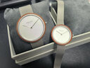 歐柏寶丹麥設計師腕表纖薄木圈系列手表品味女士情侶一對送老婆送女朋友 鋼色 32mm 曬單實(shí)拍圖