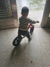 飞鸽（PIGEON）儿童平衡车滑步车宝宝滑行学步车小孩单车自行童车铝合金酒红色 实拍图