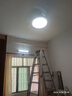 三雄極光LED風扇燈全光譜護眼隱形吊扇燈 餐廳飯廳客廳臥室風扇燈 風祥42寸71W|六檔調速遙控 曬單實拍圖