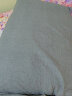 九洲鹿家纺 全棉枕套 一对装两个 48×74cm时尚灰 实拍图